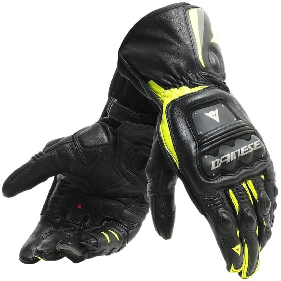 Dainese Steel-Pro Gants de moto Noir Jaune 2XL