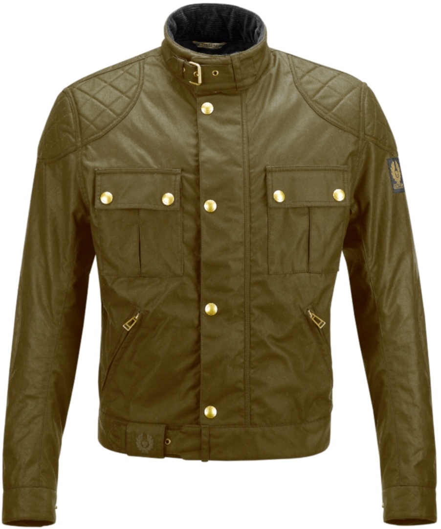 Image of Belstaff Brooklands 2.0 Veste de ciré Vert 2XL