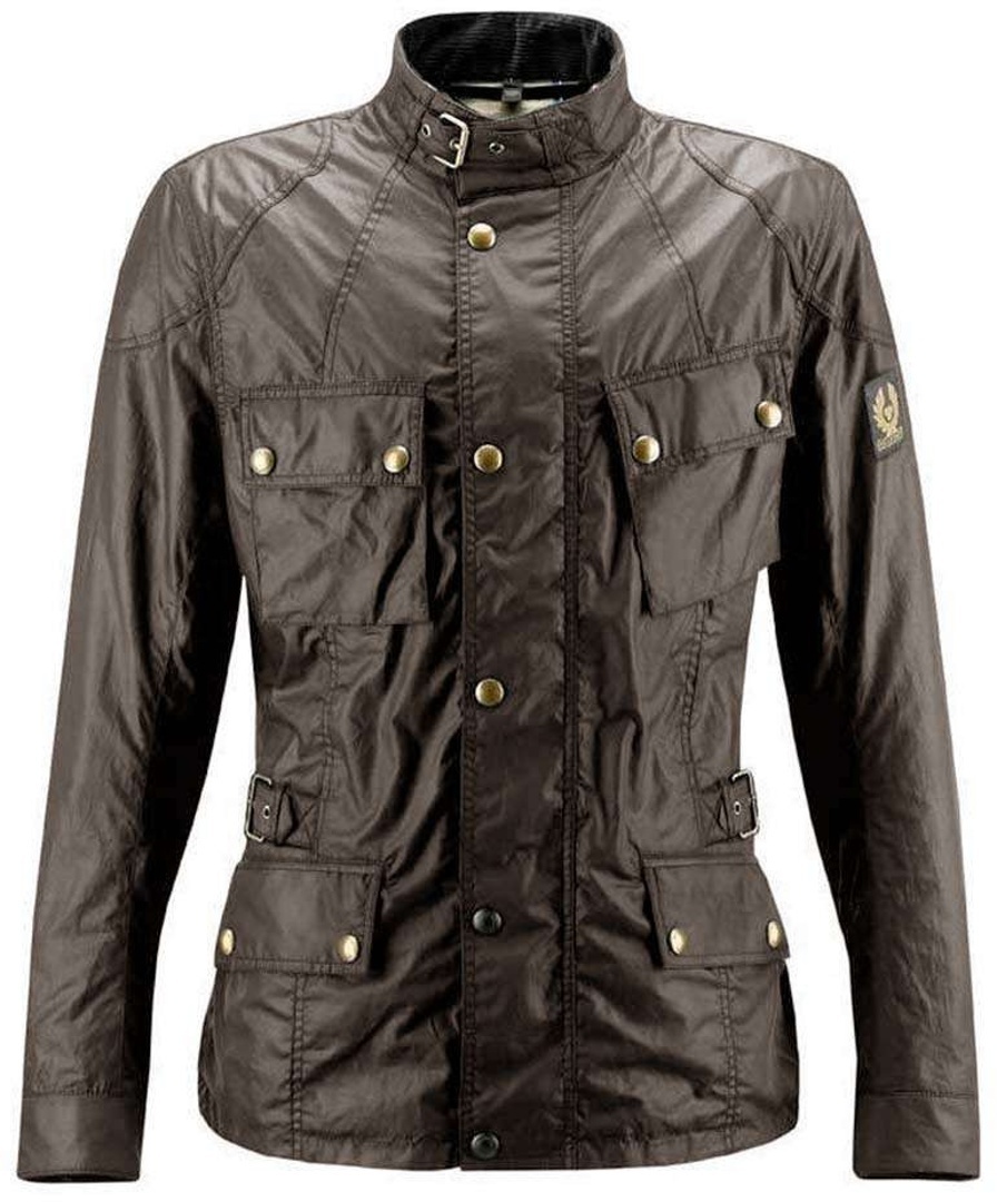 Image of Belstaff Crosby Veste de ciré Brun 3XL