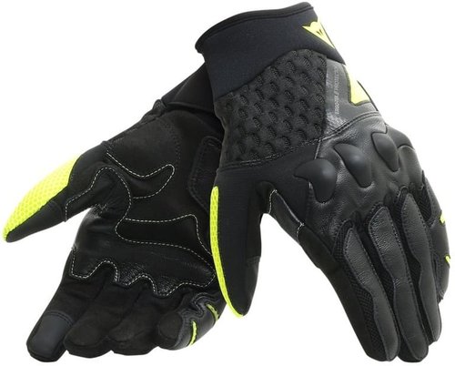 Dainese X Moto Unisex Motorfiets Handschoenen Zwart Geel 2Xl dainese kopen in de aanbieding