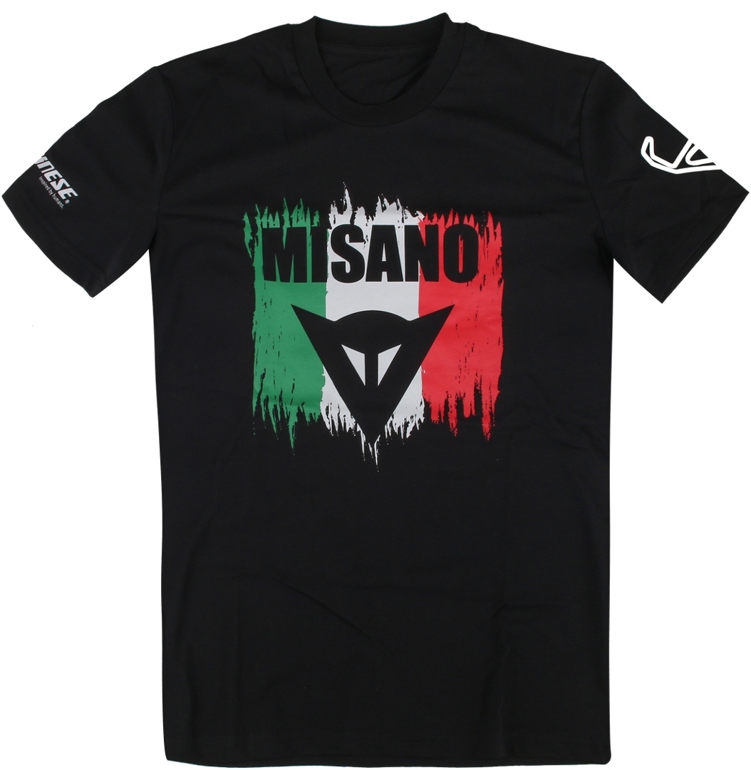 Dainese Misano D1 T-Shirt Noir 2XL