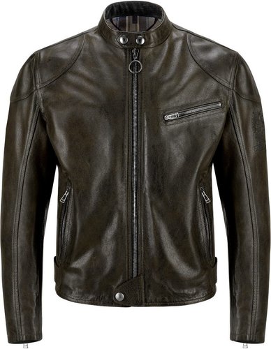 Belstaff Supreme Motorfiets Lederen Jas Zwart 3Xl belstaff kopen in de aanbieding