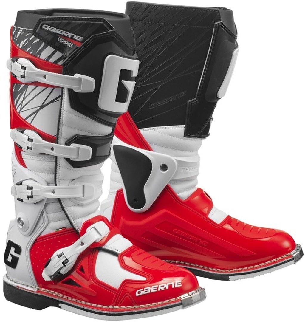 Gaerne Fastback Endurance Bottes de motocross Rouge 40