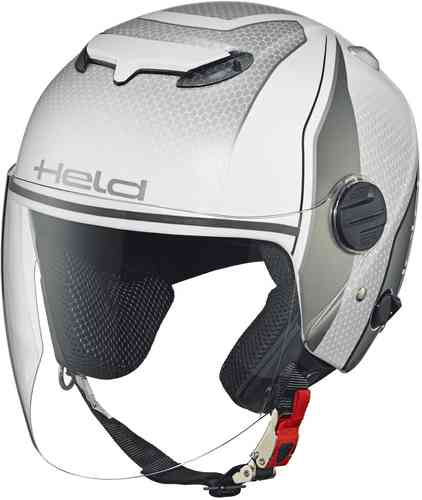 Held Top Spot Jet Helm Decor Wit Zilver Xl held kopen in de aanbieding Held Top Spot Jet Helm Decor Wit Zilver Xl held kopen in de aanbieding