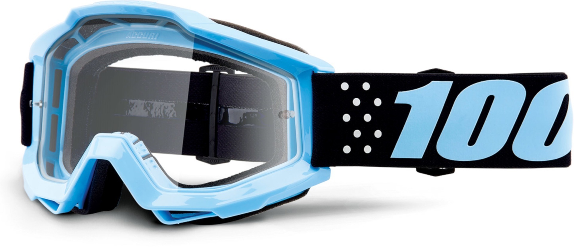 Image of 100% Accuri Taichi Masques de motocross Noir Bleu unique taille