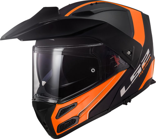 Ls2 Metro Evo Ff324 Rapid 2019 Motorhelm Zwart Oranje Xl ls2 kopen in de aanbieding