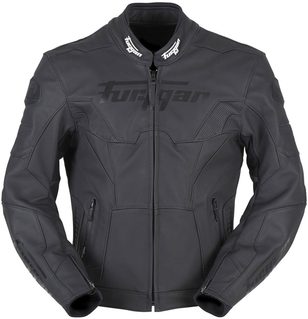 Furygan Bullring Veste de moto en cuir Noir XL