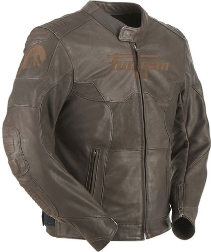 Furygan Stuart Motorfiets Lederen Jas Bruin 3Xl furygan kopen in de aanbieding