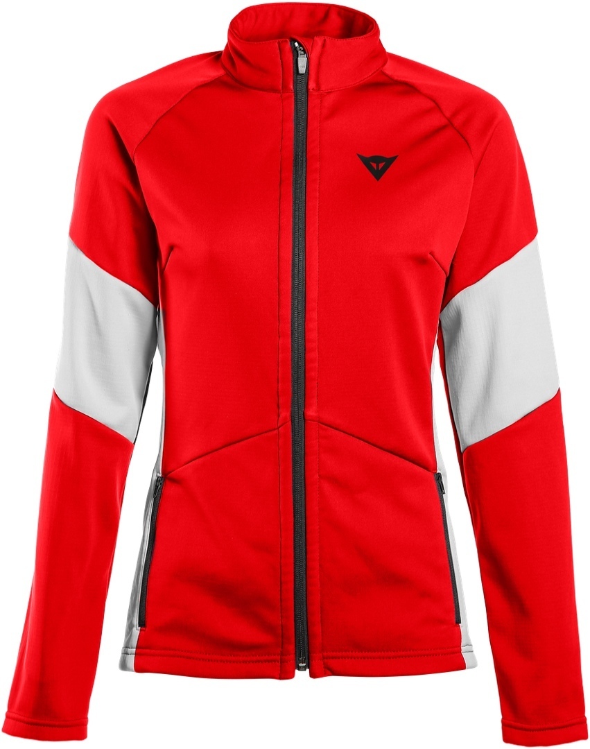 Dainese HP2 Mid Full Zip Mesdames veste fonctionnelle Blanc Rouge S