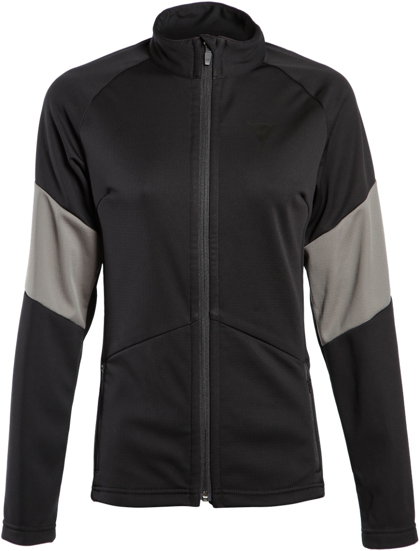Dainese HP2 Mid Full Zip Mesdames veste fonctionnelle Noir Gris XS