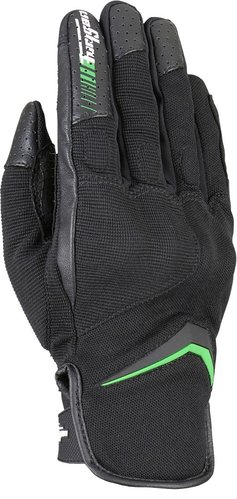 Furygan Oksi D3O Motorfiets Handschoenen Zwart Groen 3Xl furygan kopen in de aanbieding