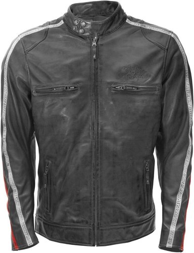 Rusty Stitches Billy Motorfiets Lederen Jas Grijs rusty stitches kopen in de aanbieding Rusty Stitches Billy Motorfiets Lederen Jas Grijs rusty stitches kopen in de aanbieding