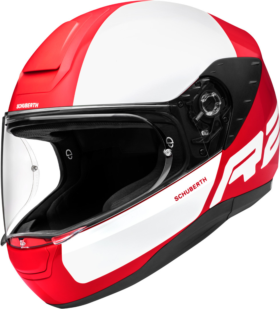 Schuberth R2 Dyno Casque Blanc Rouge S
