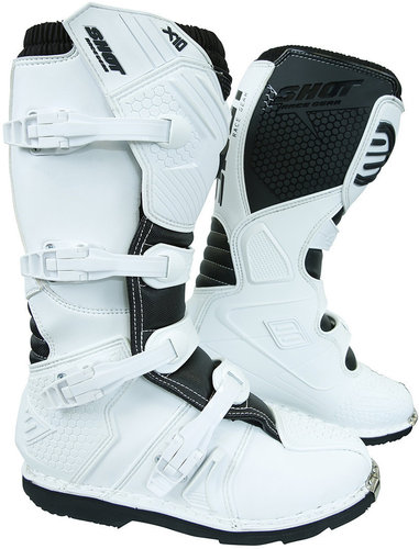 Shot X10 20 Motocross Boots Wit 45 shot kopen in de aanbieding