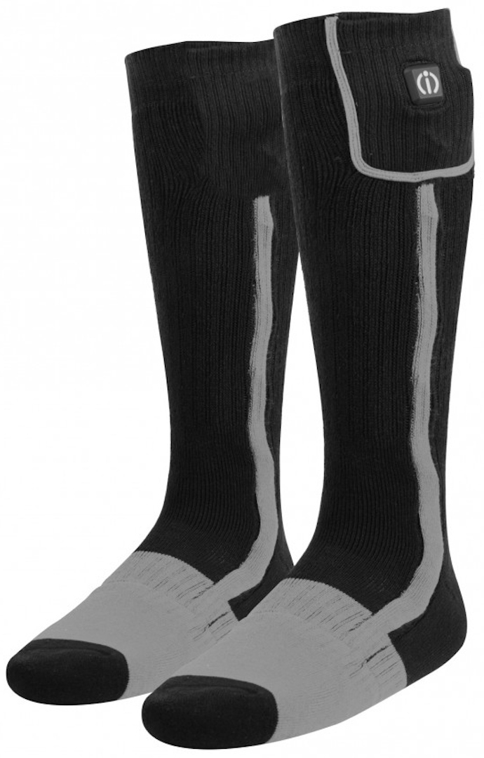 Image of Klan-e Heatable Socks Chaussettes chauffantes Noir Rouge 37 38 39 40
