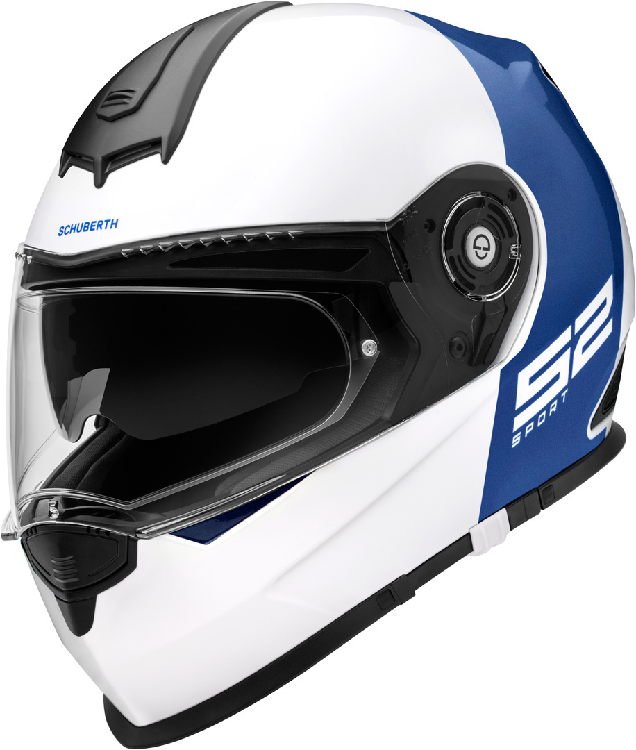 Schuberth S2 Sport Redux Casque de moto Blanc Bleu XS