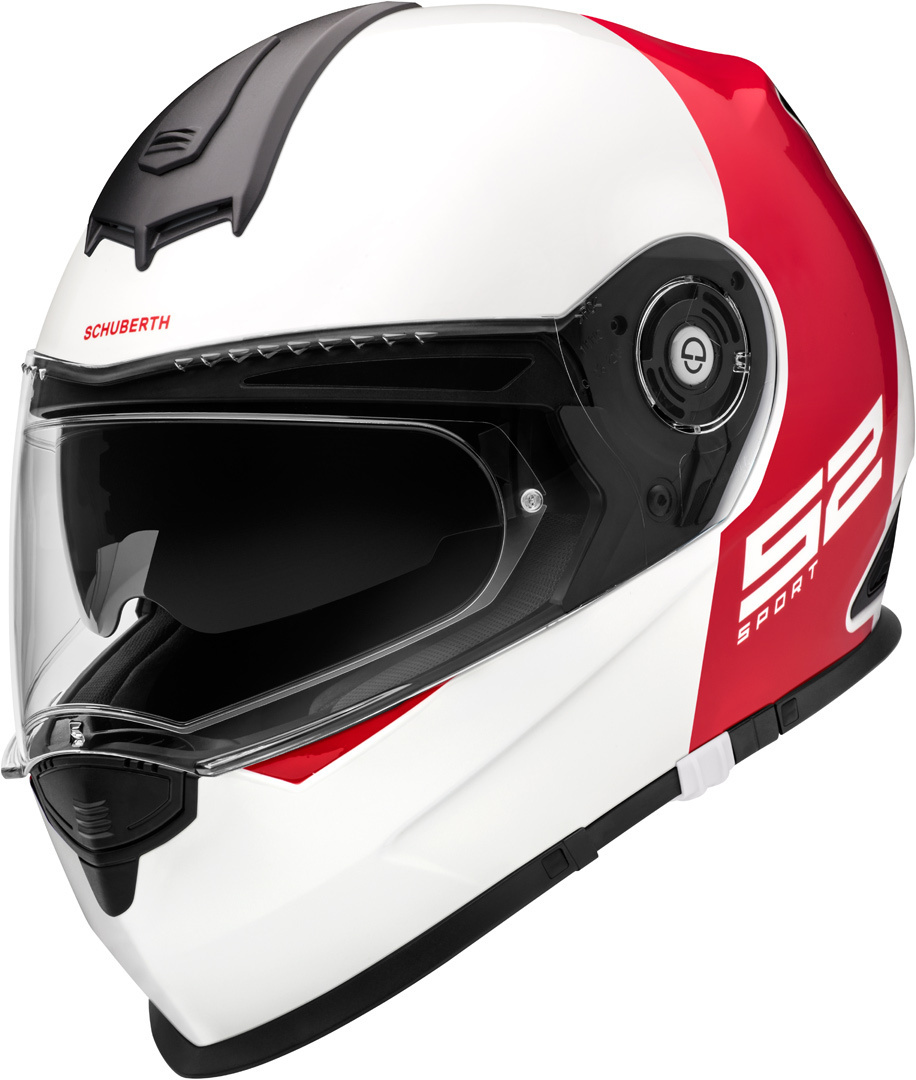 Schuberth S2 Sport Redux Casque de moto Blanc Rouge XS