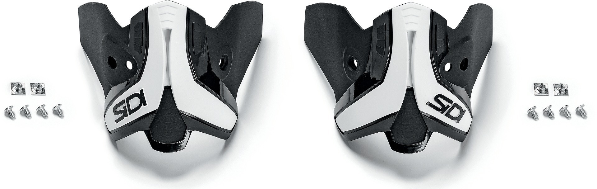 Sidi Mag-1 Rear Upper Covers Couvertures supérieures arrière Noir Blanc unique taille