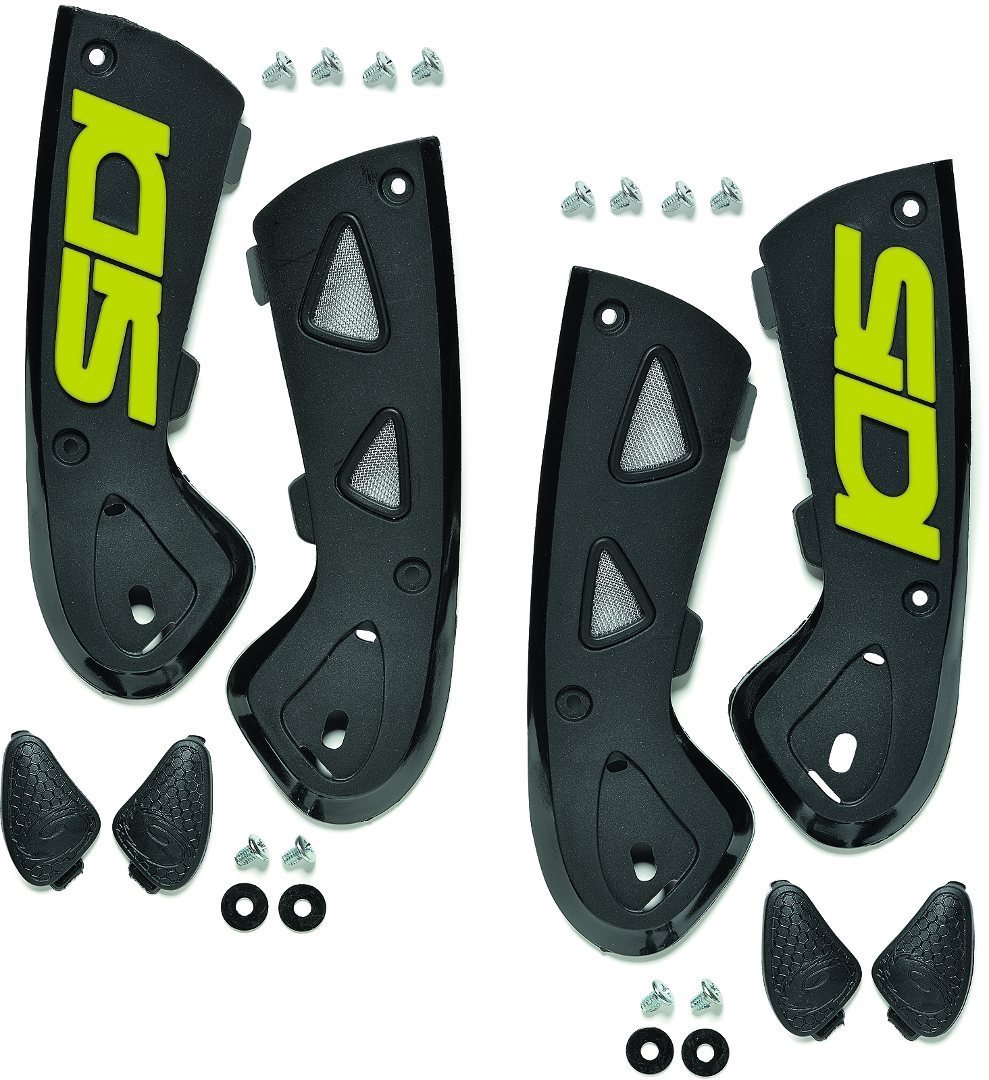 Sidi ST Ankle Support Braces Accolades de soutien à la cheville Noir Jaune 45 46 47 48