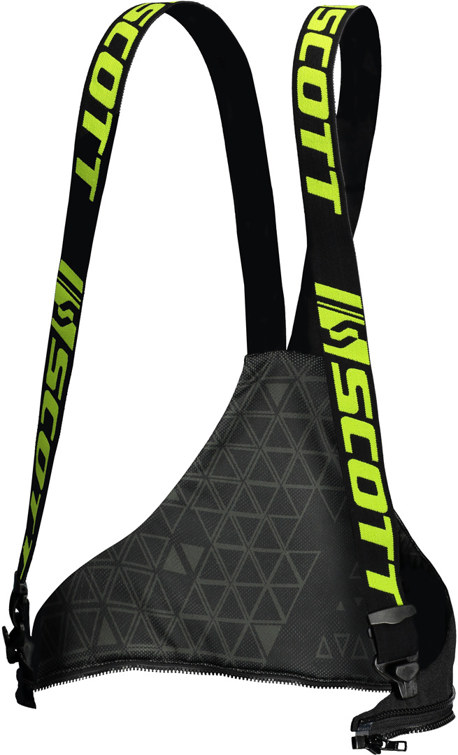 Scott Ceinture rénale + bretelle Noir Jaune unique taille