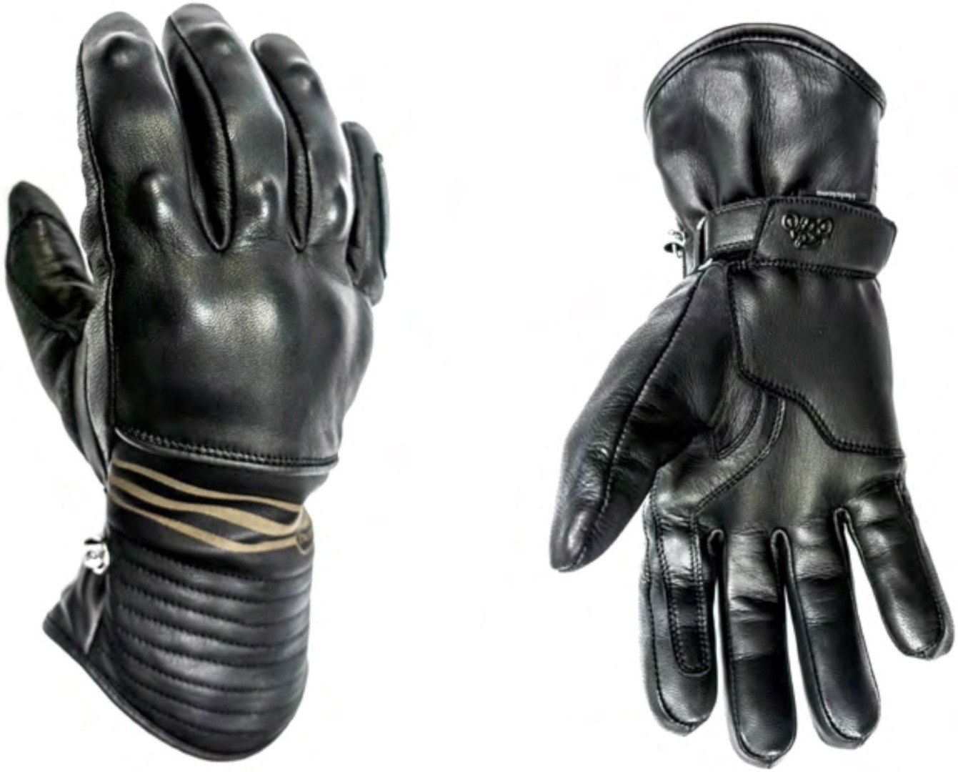 Helstons Rider Gants de moto hiver imperméable à l’eau Noir M L