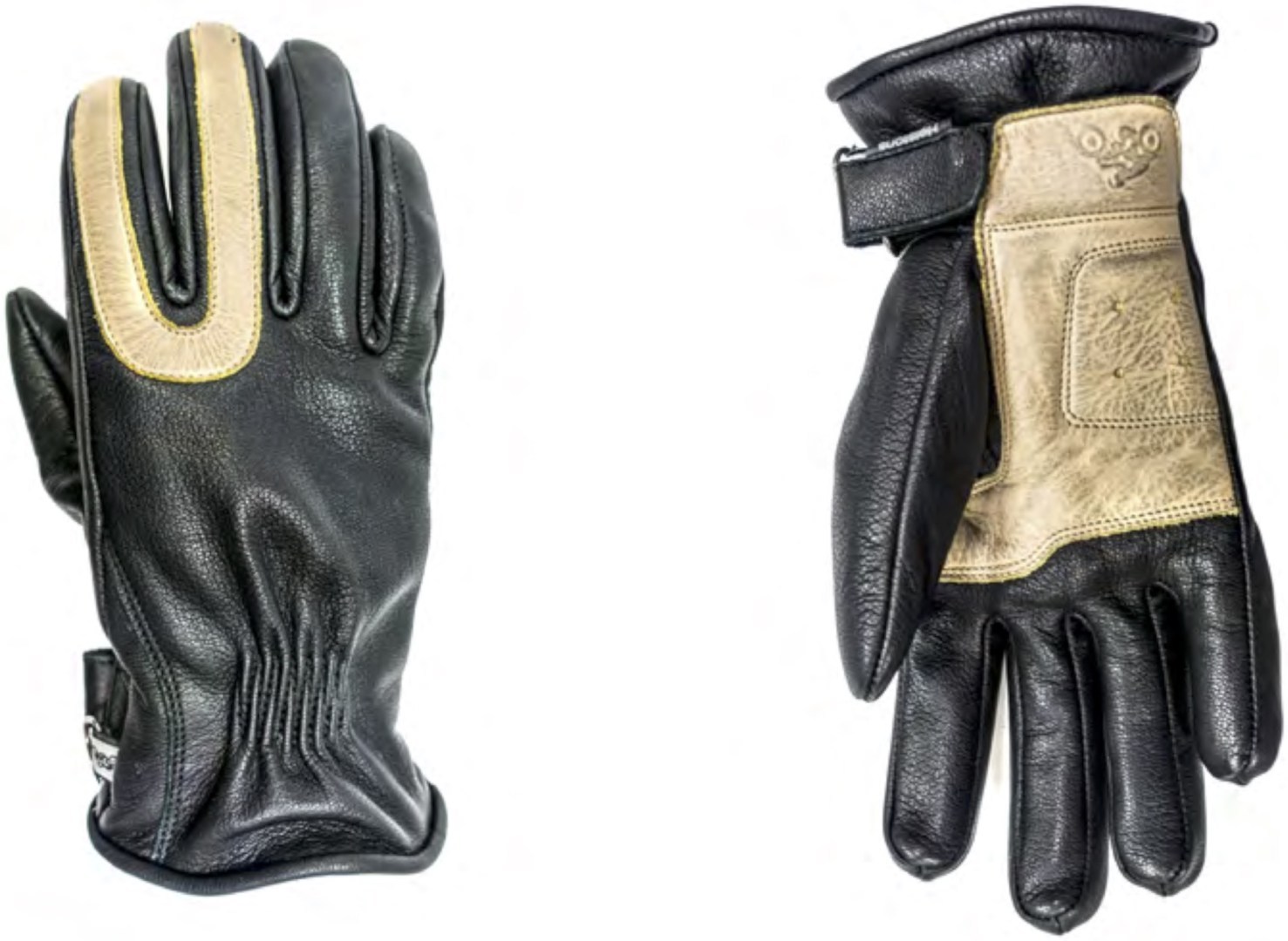 Helstons You Gants de moto imperméable hiver dames Noir Beige S