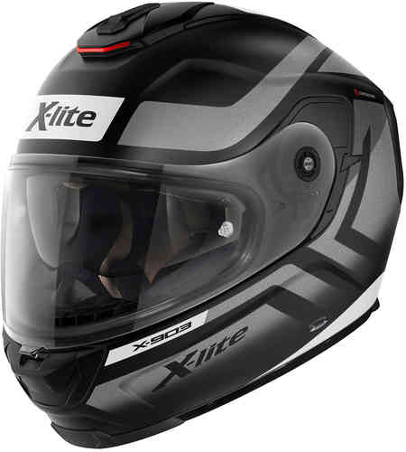 Xlite X Lite X 903 Airborne N Com Helm Zwart Grijs Wit Xl xlite kopen in de aanbieding