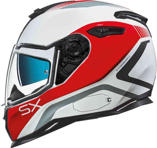 Nexx Sx100 Popup Helm Wit Rood Xs nexx kopen in de aanbieding Nexx Sx100 Popup Helm Wit Rood Xs nexx kopen in de aanbieding