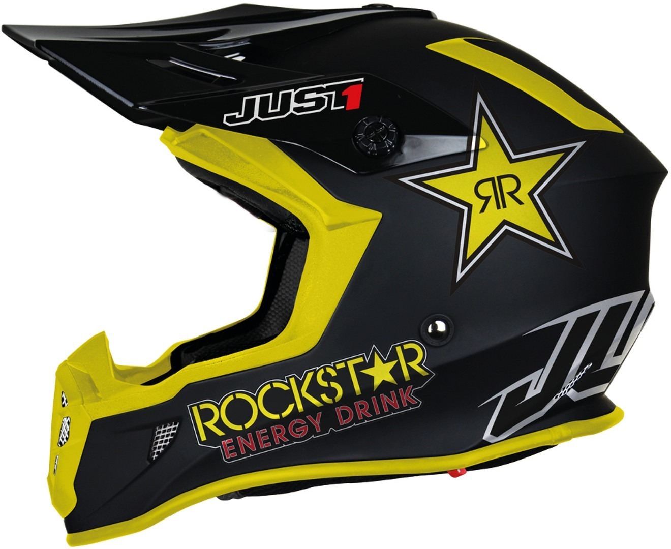 Just1 J38 Rockstar Casque de motocross Multicolore XS