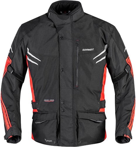 Germot Tyron Motorfiets Textiel Jas Zwart Rood 4Xl germot kopen in de aanbieding