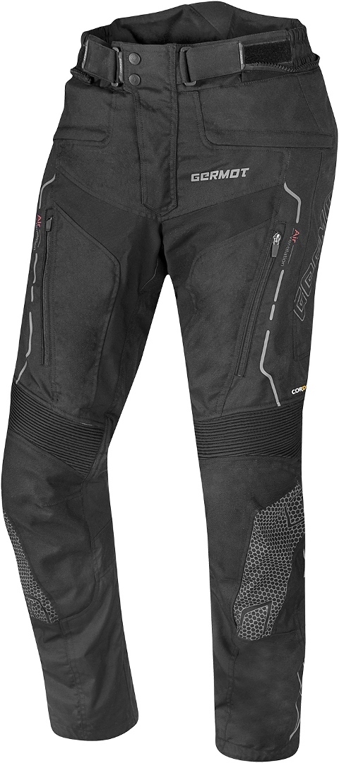 Germot Division Pantalon Textile moto Noir 3XL