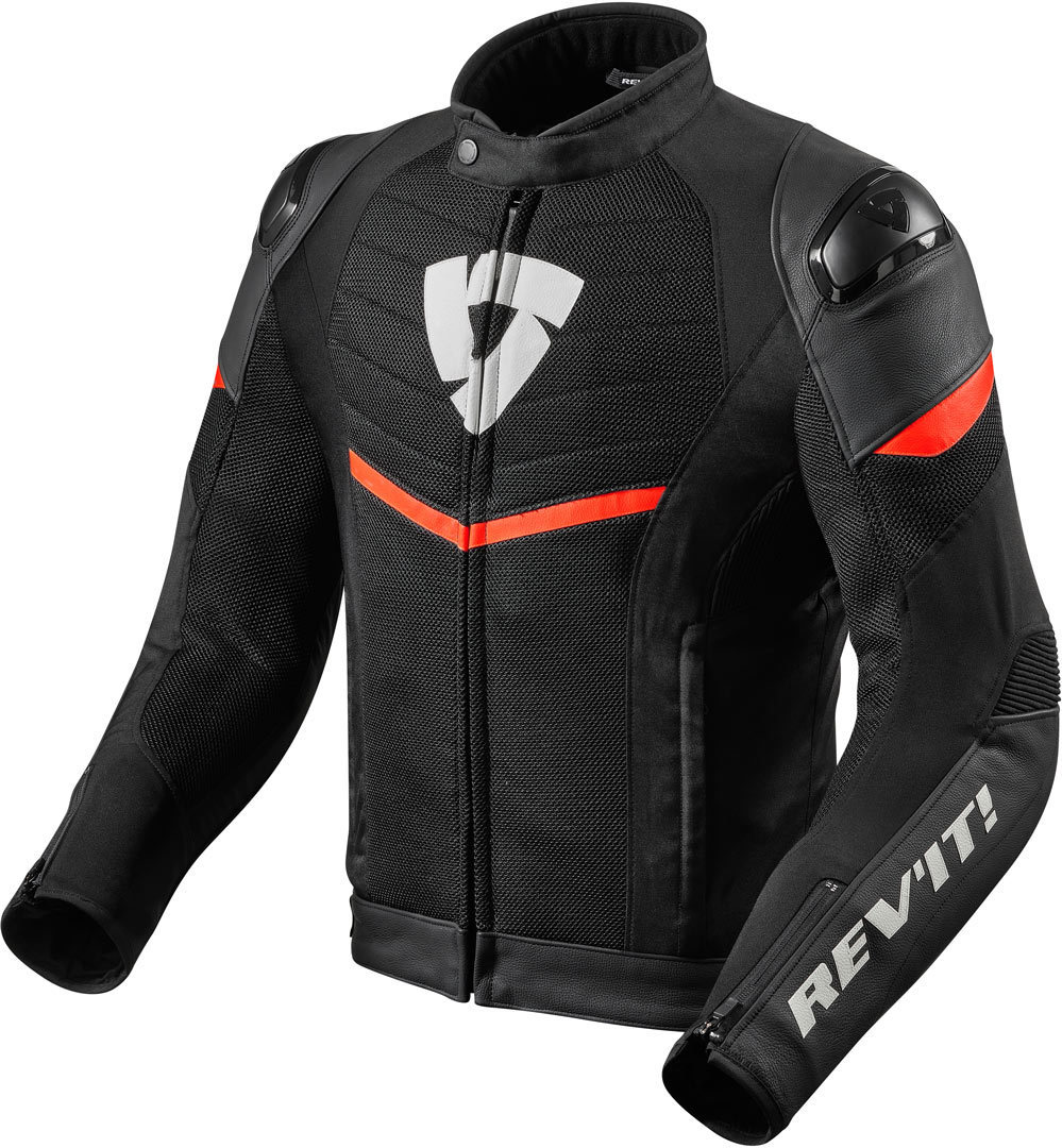 Revit Mantis Veste Textile moto Noir Blanc Rouge S