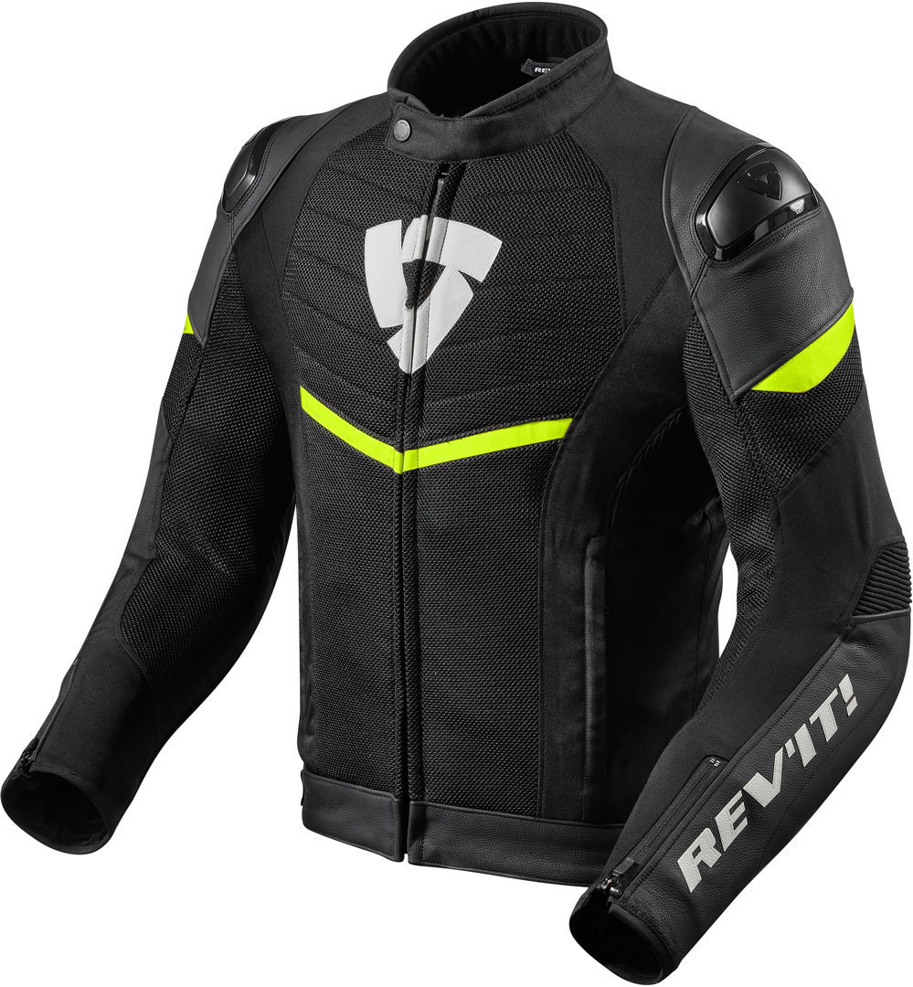 Revit Mantis Veste Textile moto Noir Jaune S