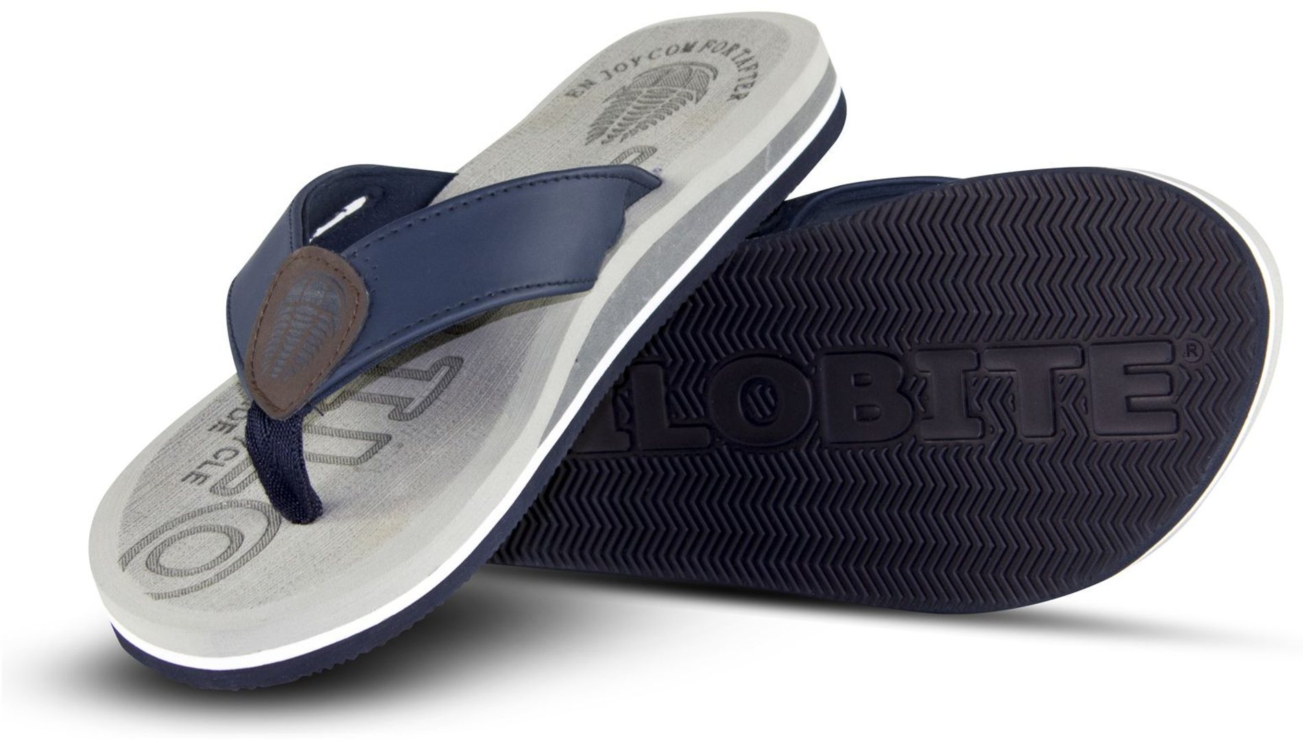 Image of Trilobite Aftride Tongs Gris Bleu 41