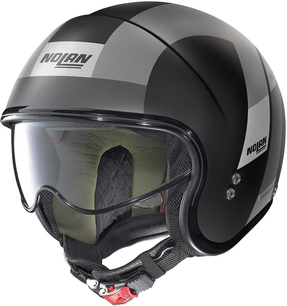 Nolan N21 Spheroid Casque jet Noir Gris XS