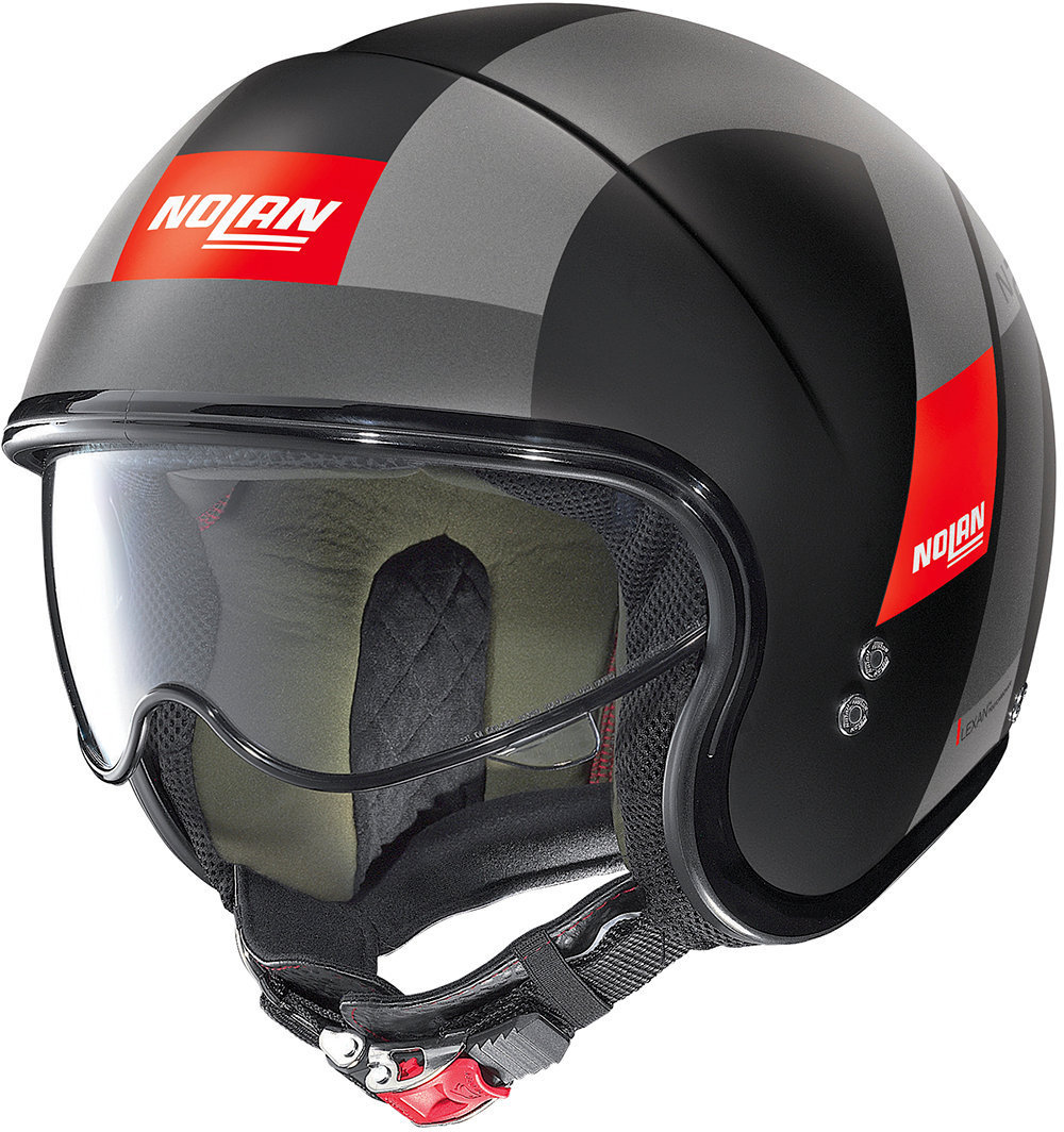 Nolan N21 Spheroid Casque jet Noir Blanc S