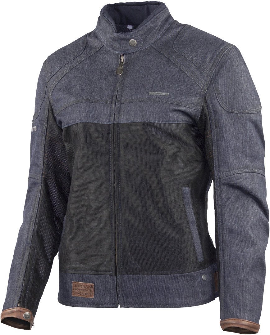 Image of Trilobite Airtech Veste de dames moto Textile Noir Bleu L