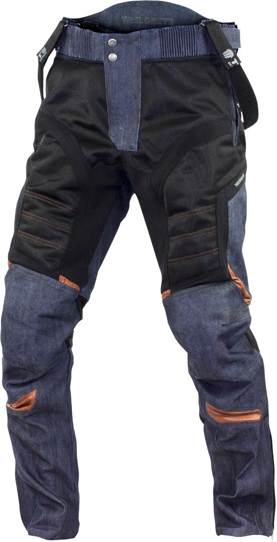 Image of Trilobite Airtech Pantalon Textile moto Noir Bleu 30