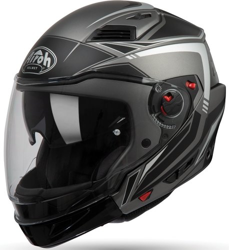 Airoh Executive Line Helm Zwart Grijs airoh kopen in de aanbieding Airoh Executive Line Helm Zwart Grijs airoh kopen in de aanbieding