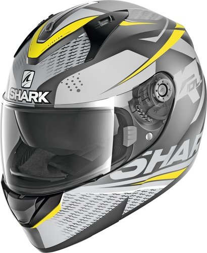 Shark Ridill Stratom Mat Helm Grijs Geel Xl shark kopen in de aanbieding Shark Ridill Stratom Mat Helm Grijs Geel Xl shark kopen in de aanbieding