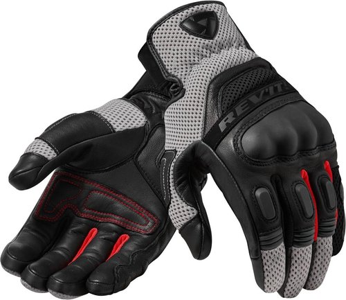Revit Dirt 3 Motorcross Handschoenen Zwart Rood 3Xl revit kopen in de aanbieding