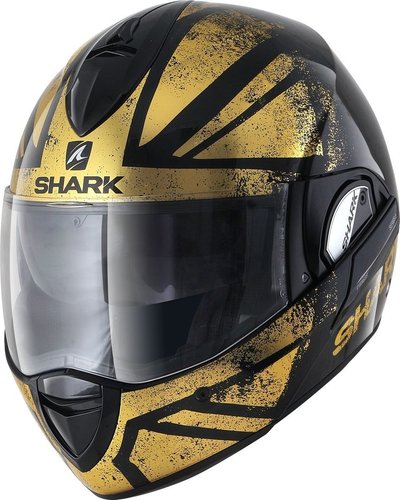 Shark Evoline Series 3 Tixer Helm Zwart Goud shark kopen in de aanbieding Shark Evoline Series 3 Tixer Helm Zwart Goud shark kopen in de aanbieding