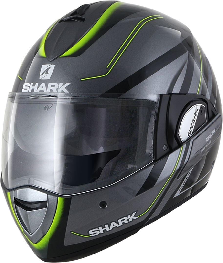 Shark Evoline Series 3 Hyrium Casque Gris Jaune XS