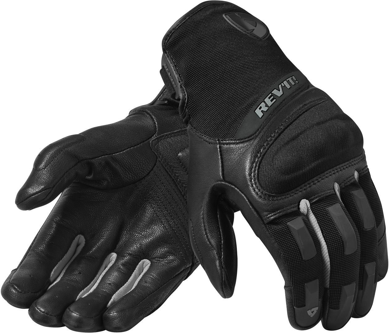 Revit Striker 3 Gants de motocross Noir Argent XS