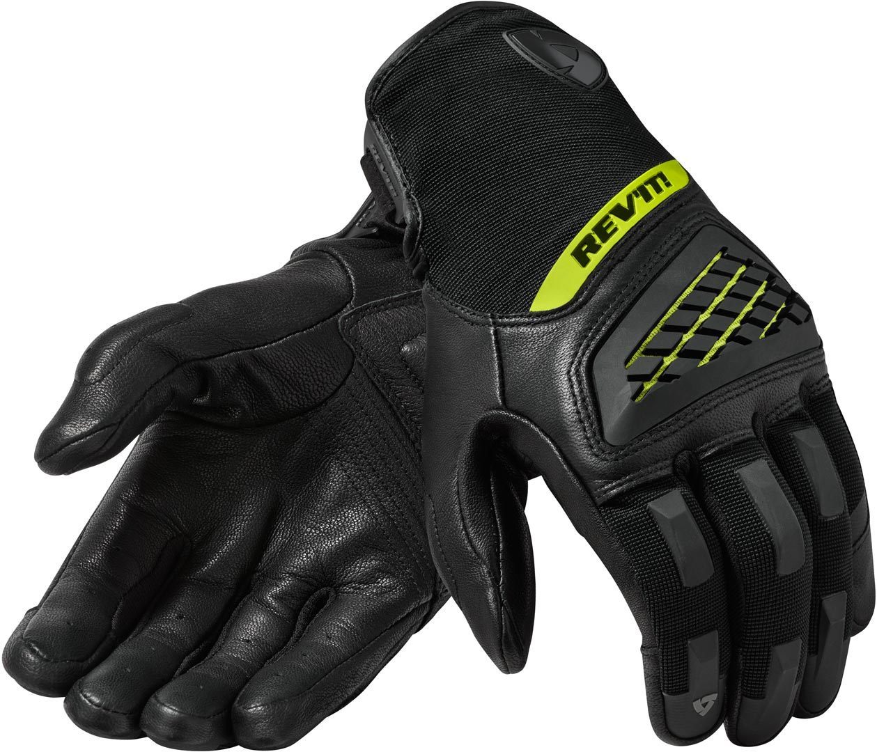 Revit Neutron 3 Gants de motocross Noir Jaune S