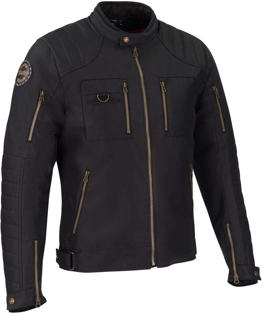 Bering Ramsey Veste Textile moto Noir S