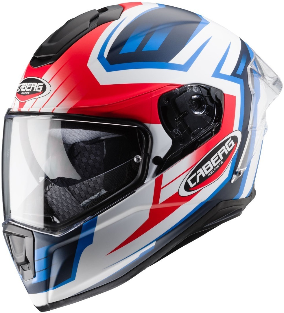 Image of Caberg Drift Evo Gama Casque Blanc Rouge Bleu 2XL