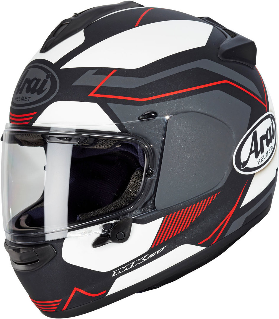 Image of Arai Chaser-X Sensation Casque Noir Rouge 2XL
