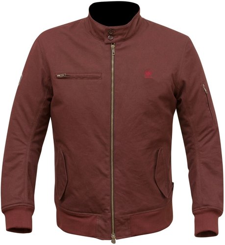 Merlin Wesley Motorfiets Textiel Jas Rood 2Xl merlin kopen in de aanbieding