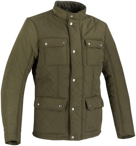 Bering Maximus Motorfiets Textiel Jas Groen Bruin 2Xl bering kopen in de aanbieding